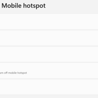 windows hotspot on